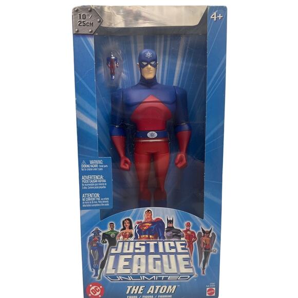 Justice League Unlimited The Atom Action Figure Mattel New in Box - Picture 1 of 6